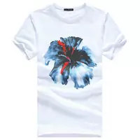 graffiti dsquared2 short t-shirt grande fleur